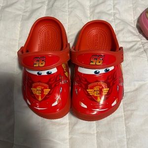 Disney brand cars crocs size C8 like new condition